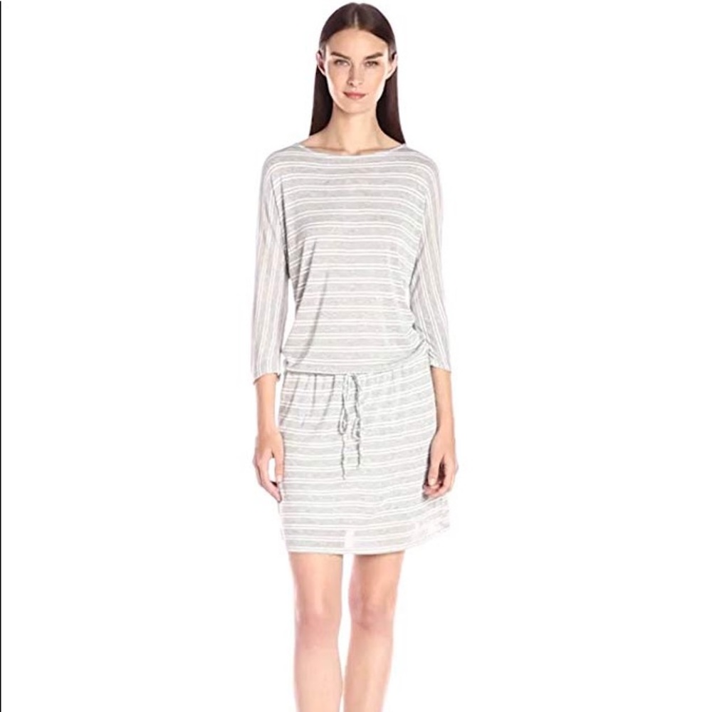 Michael Stars Viscose Strip Dress - NWT, Size L